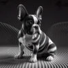 Digitaler Download Französische Bulldogge „Frenchie“ Deko Portrait 4, Deko Art