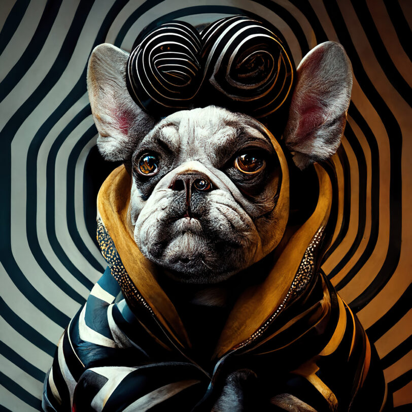 Digitaler Download Französische Bulldogge "Frenchie" Modern Art Design, Deko Design, Deko Art