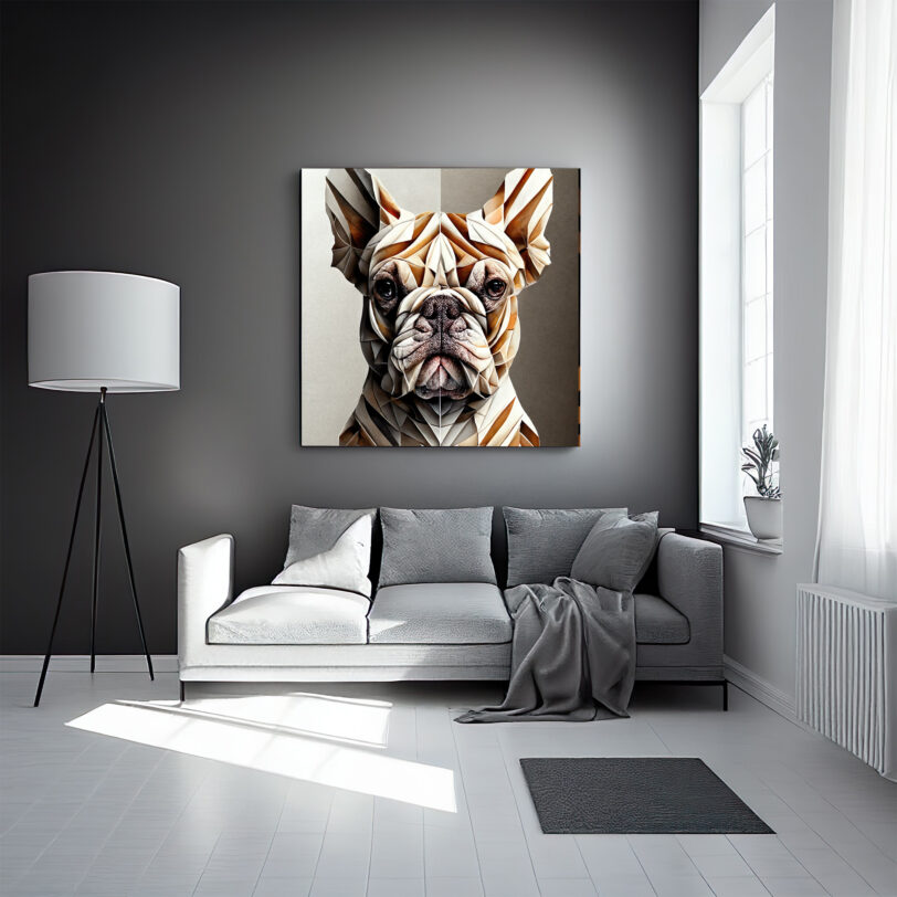 Digitaler Download Französische Bulldogge "Frenchie" Modern Art Design, Deko Design, Deko Art