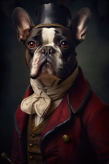 Französische Bulldogge Deko Art Download