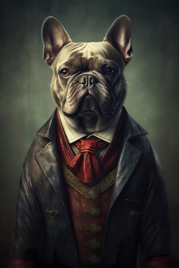 Französische Bulldogge Deko Art Download