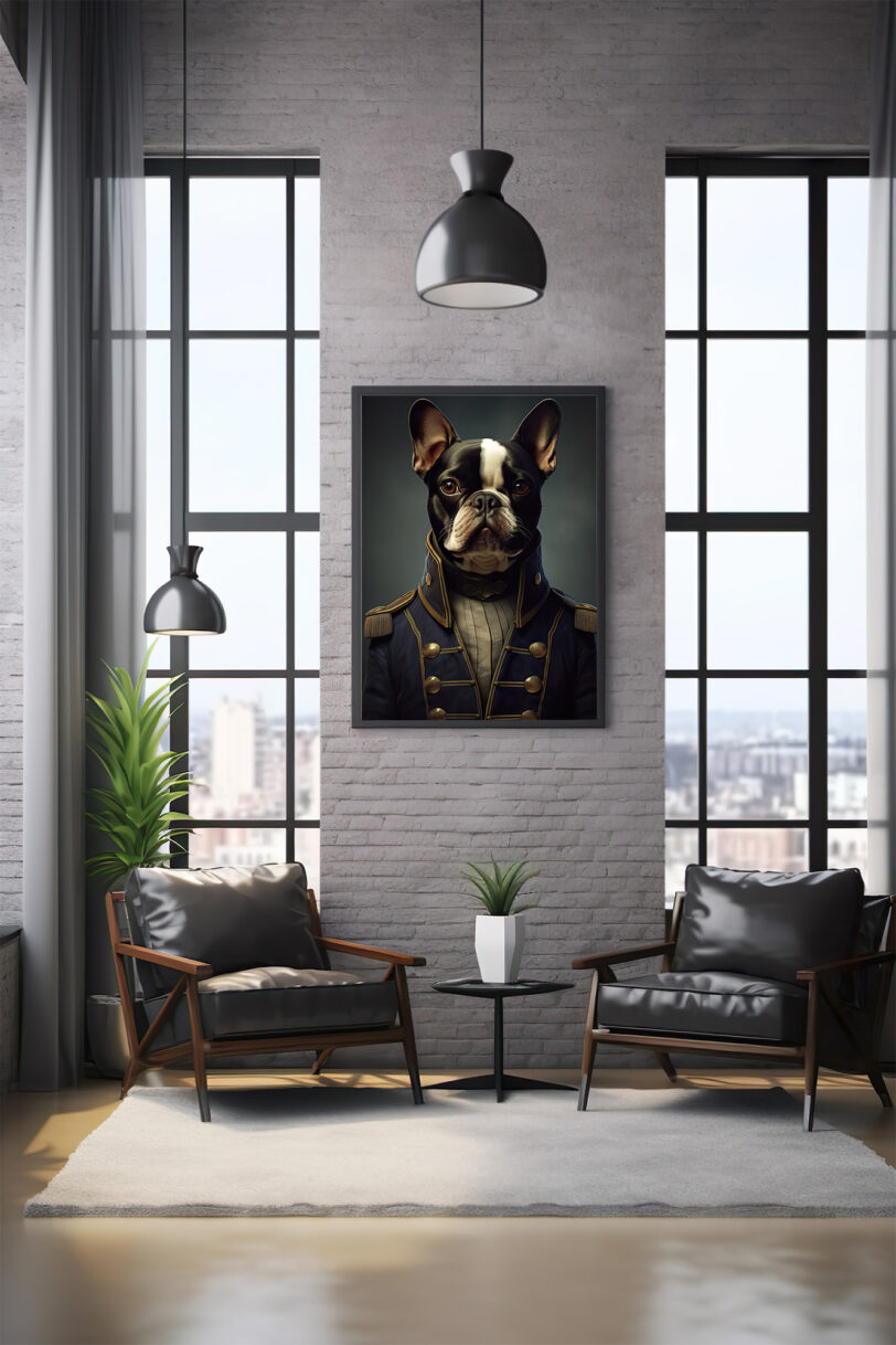 French Bulldog Deco Art Download