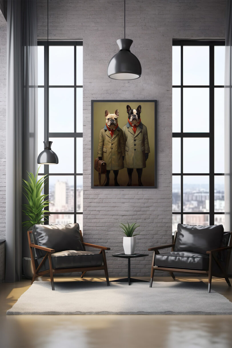 French Bulldog Deco Art Download