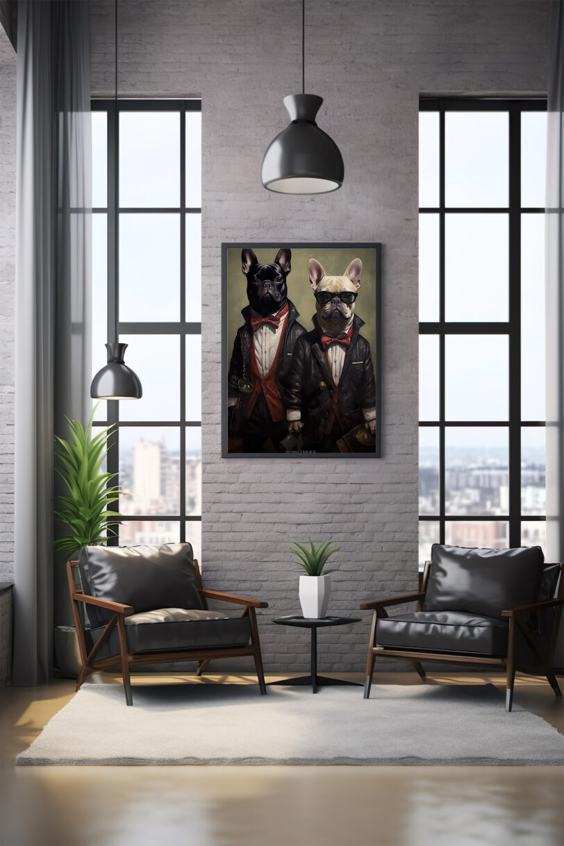 French Bulldog Deco Art Download