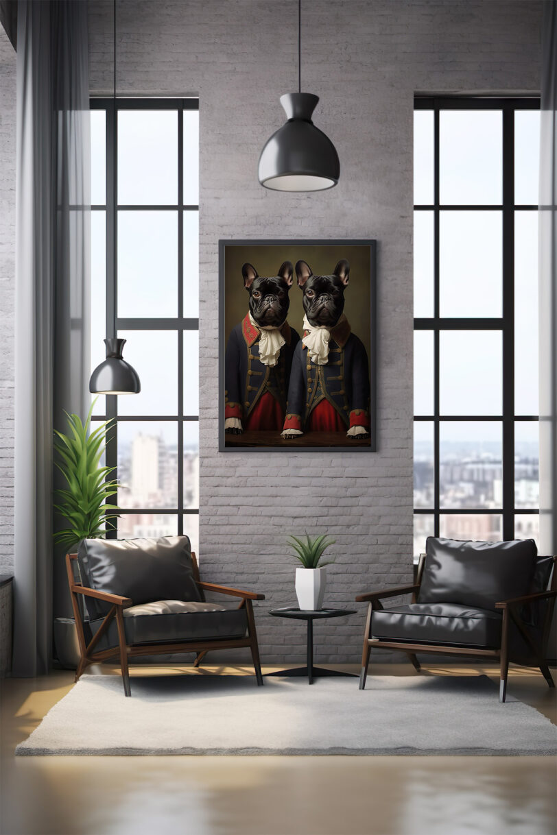 French Bulldog Deco Art Download