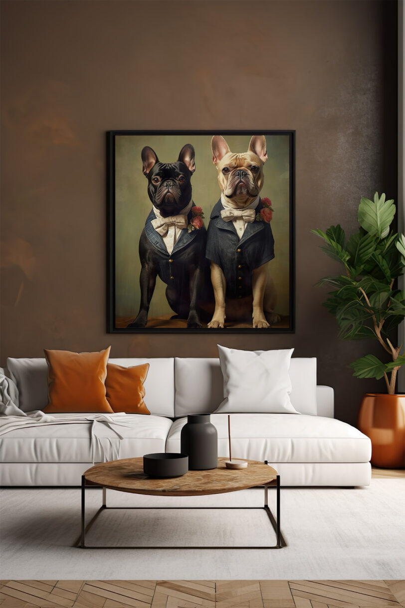 French Bulldog Deco Art Download