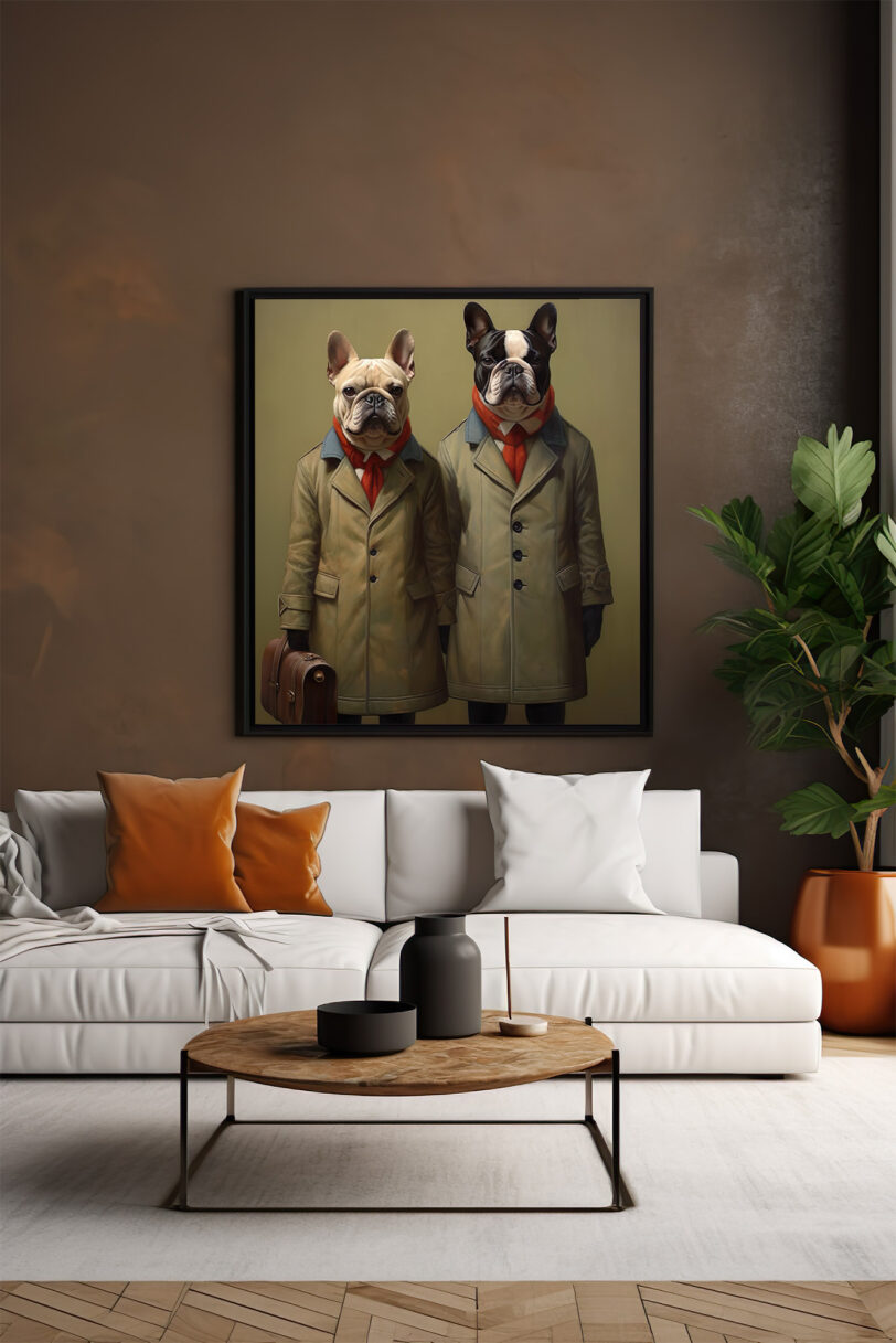 French Bulldog Deco Art Download