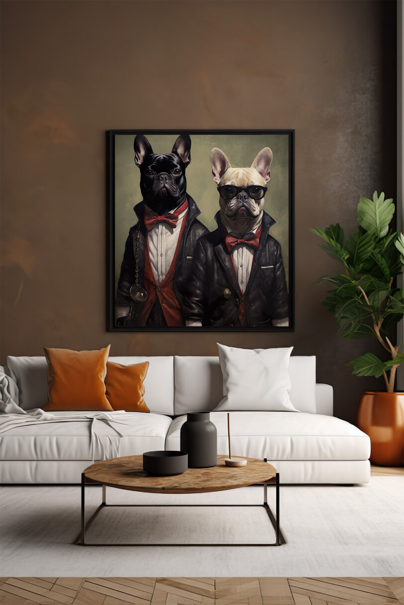 French Bulldog Deco Art Download