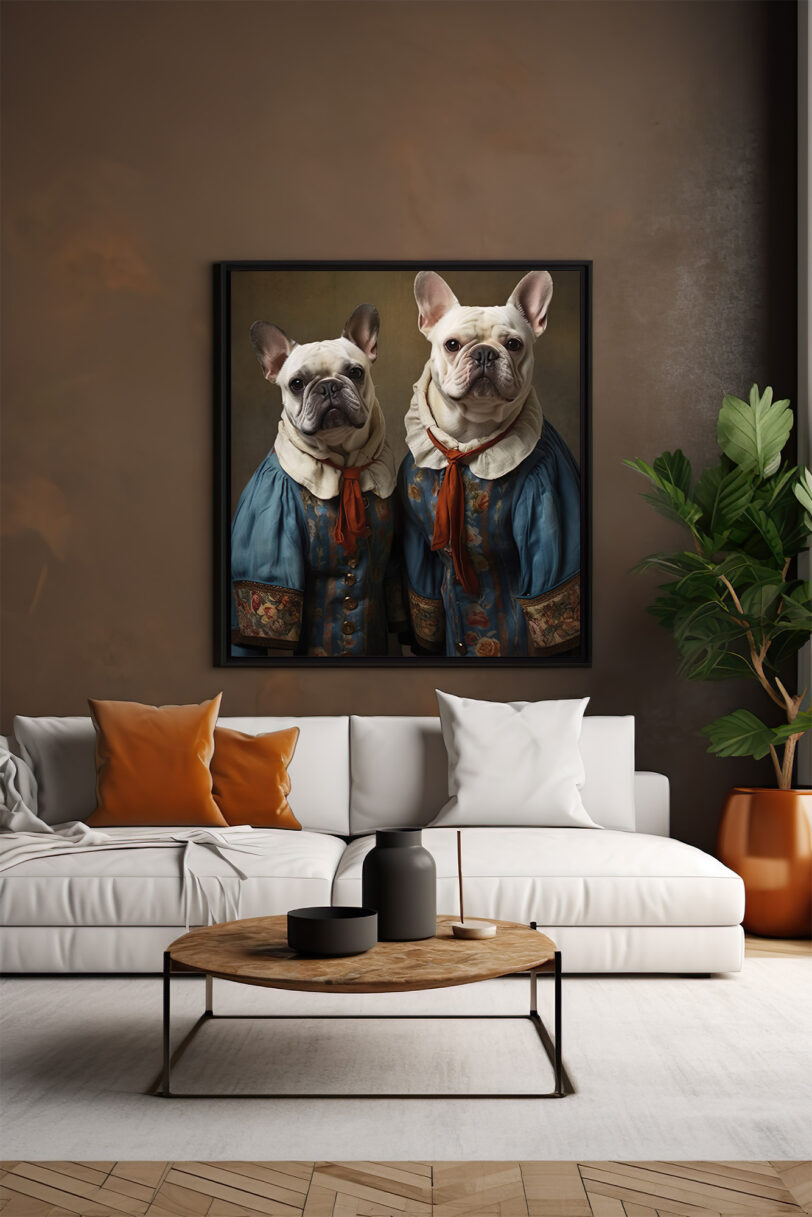 Französische Bulldogge Deko Art Download