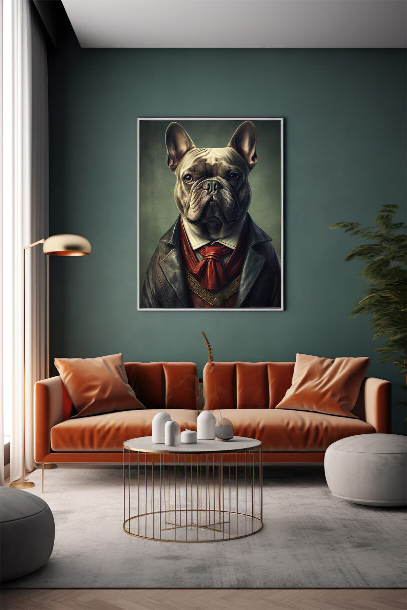 French Bulldog Deco Art Download