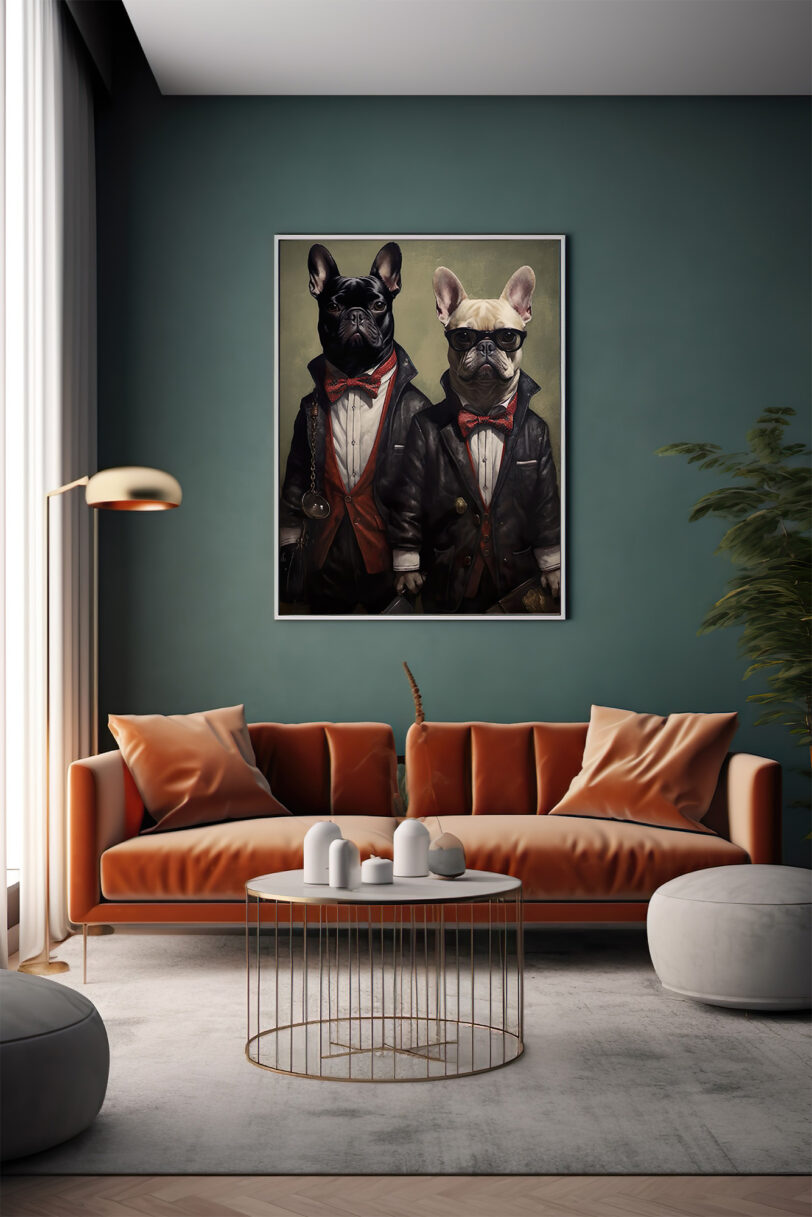 French Bulldog Deco Art Download