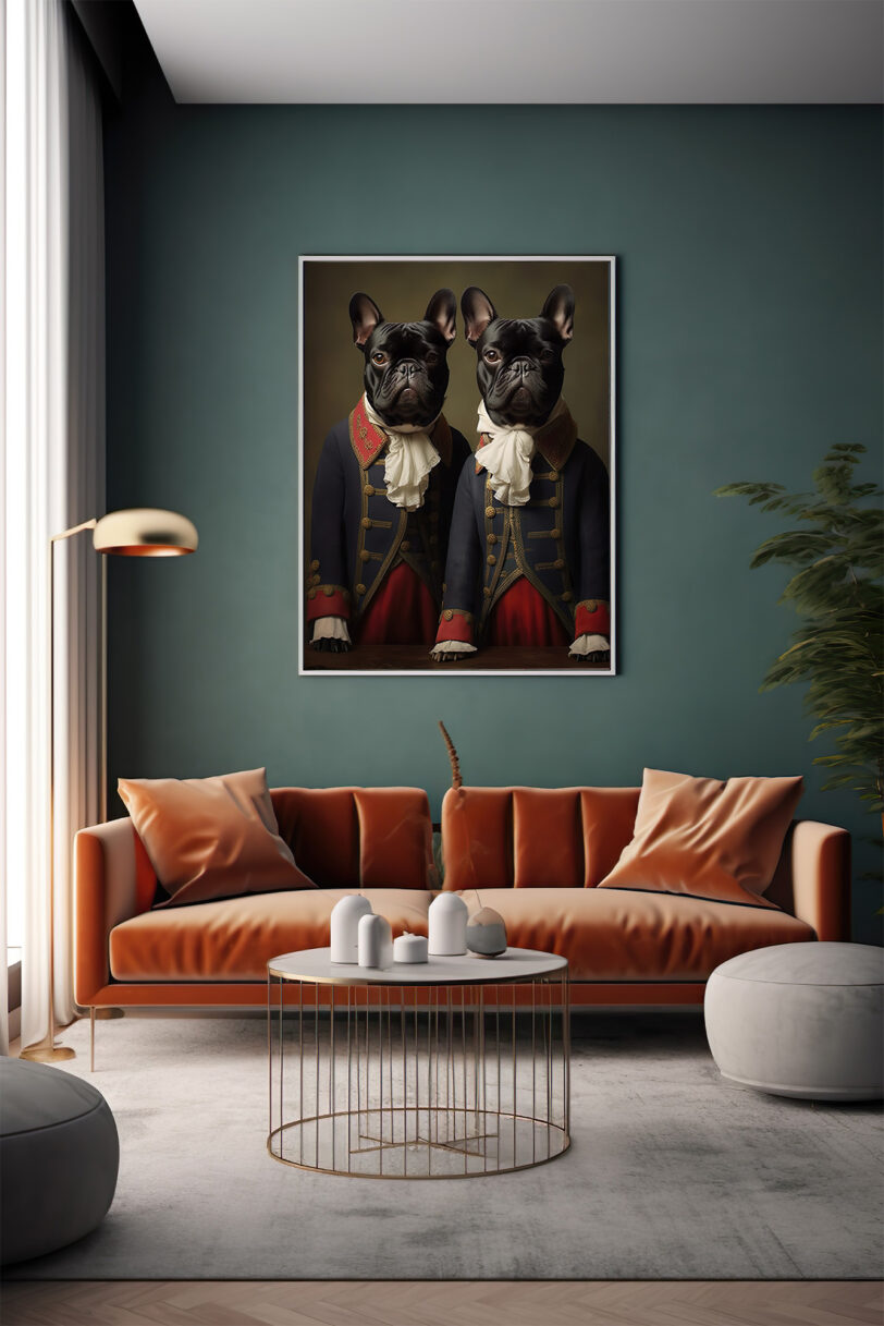 French Bulldog Deco Art Download