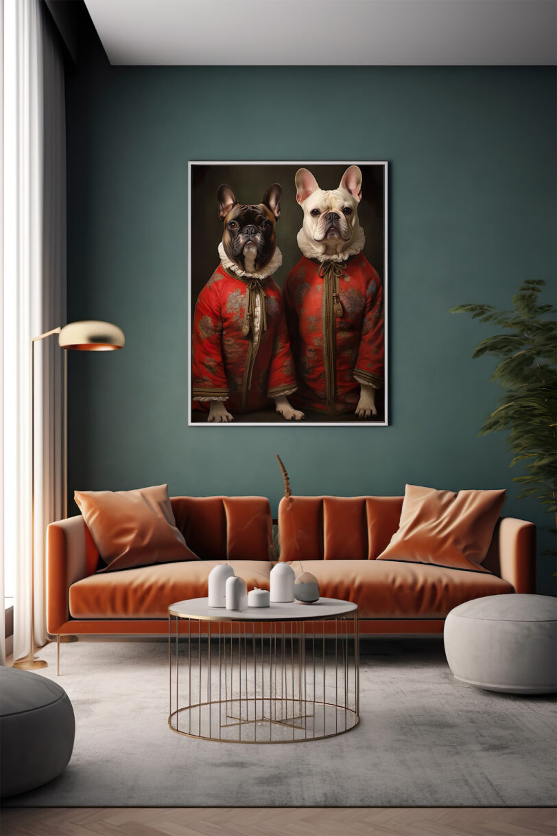 French Bulldog Deco Art Download