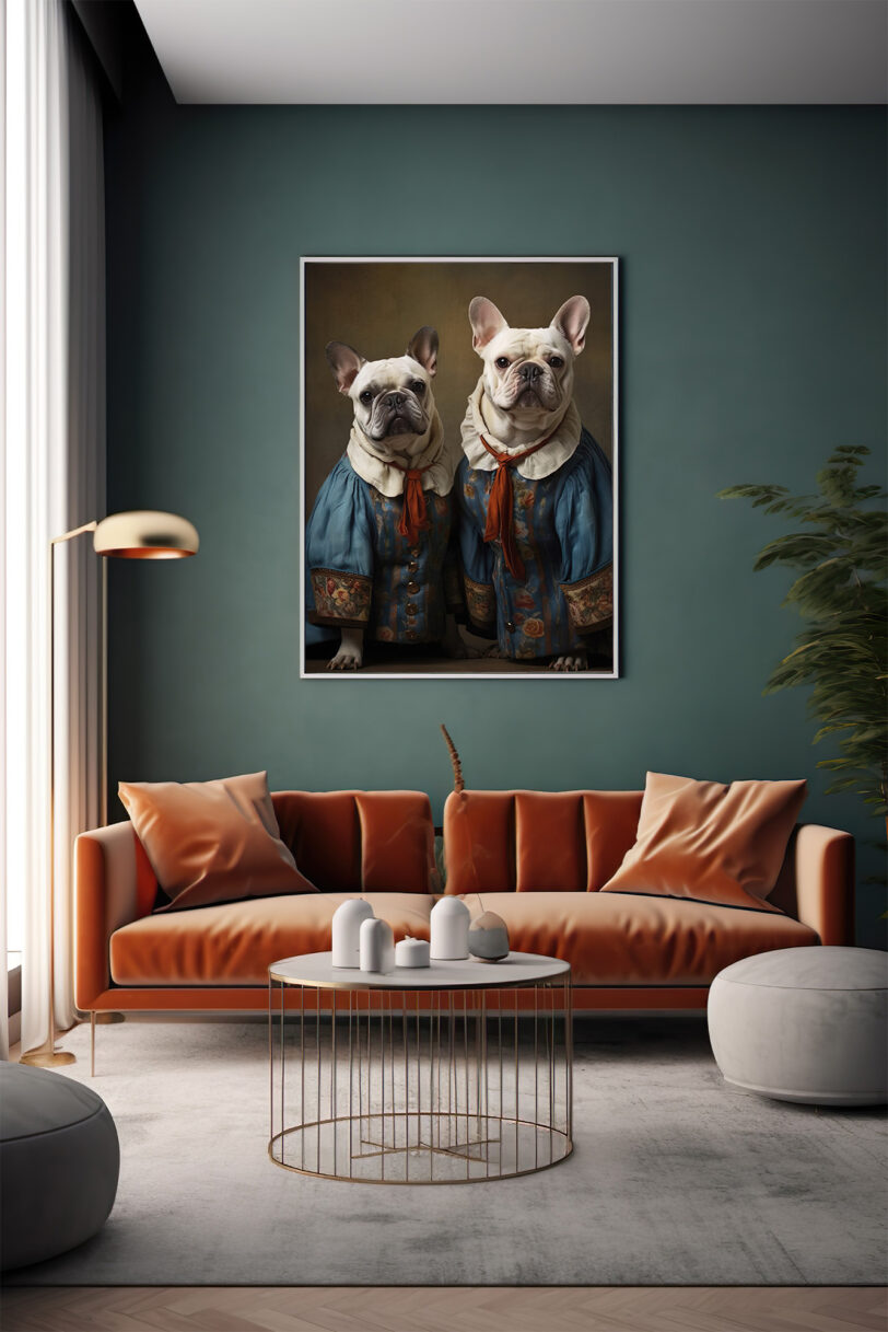 French Bulldog Deco Art Download