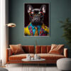 French Bulldog Deco Art Download