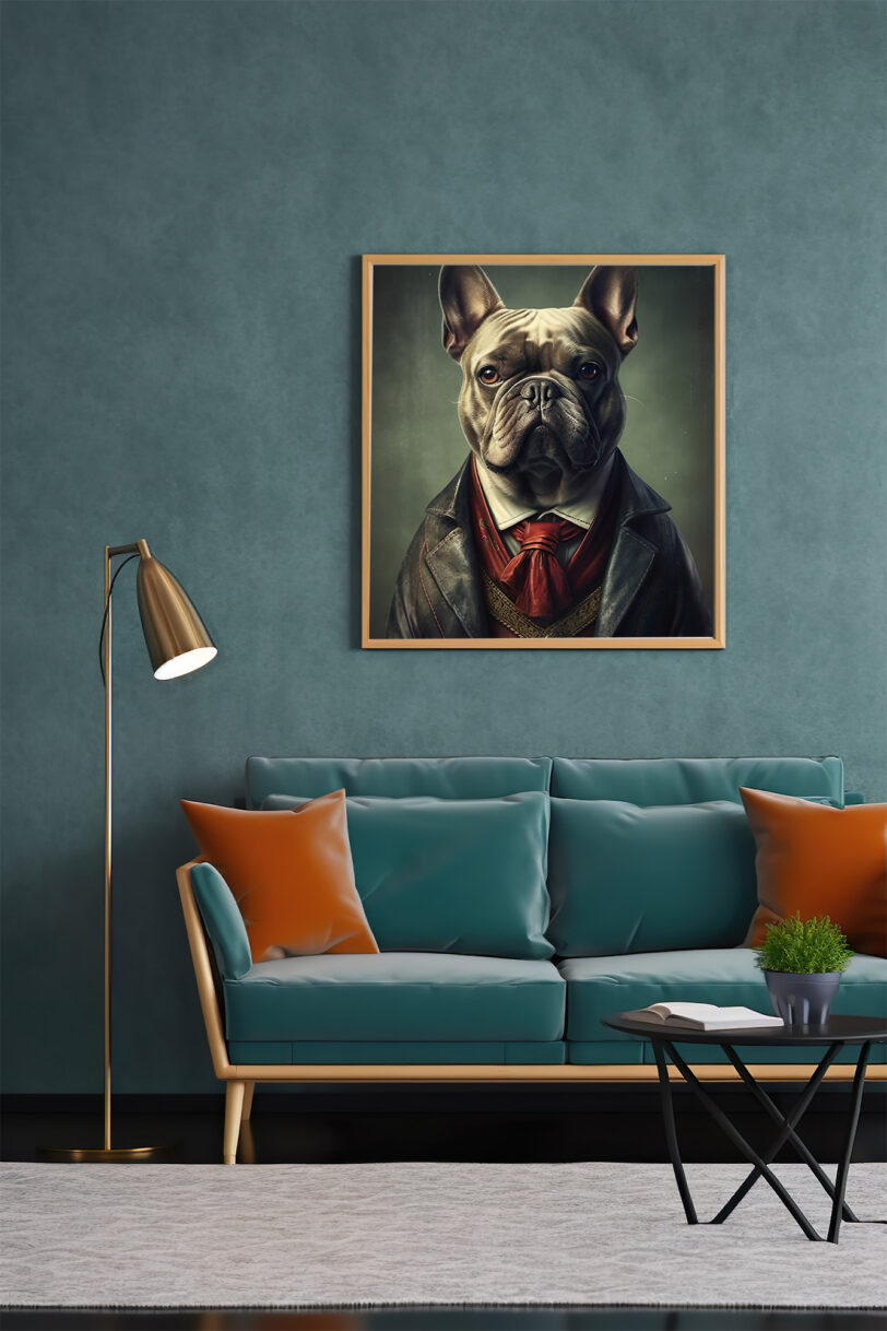 French Bulldog Deco Art Download