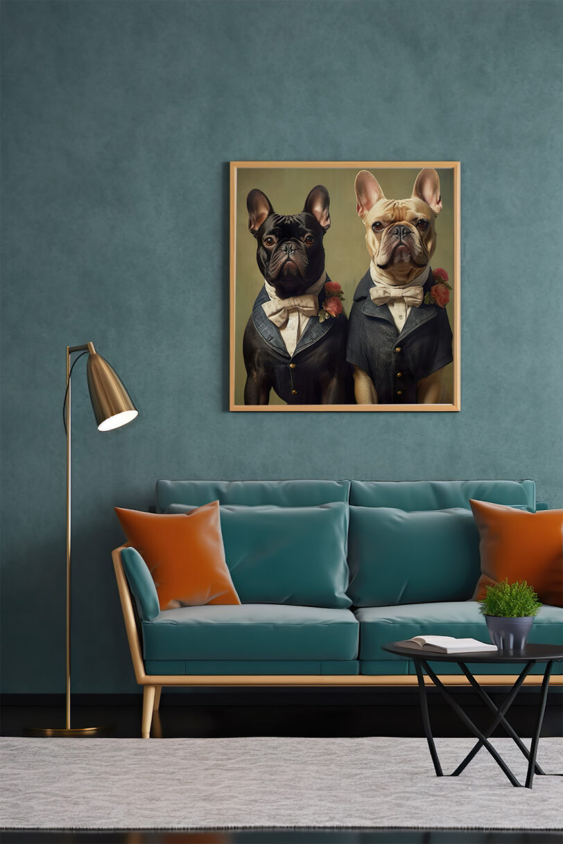 French Bulldog Deco Art Download