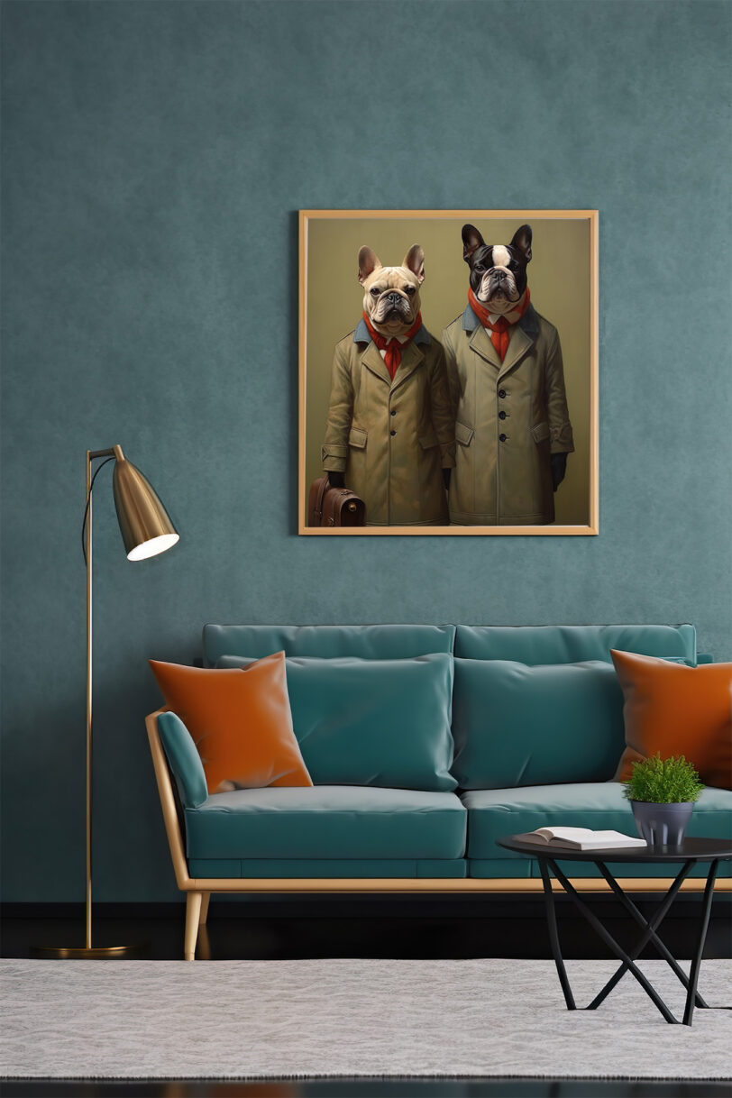 French Bulldog Deco Art Download