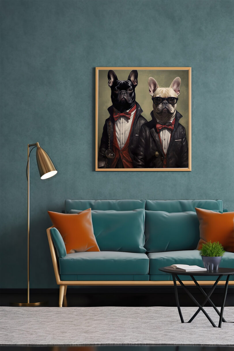 French Bulldog Deco Art Download