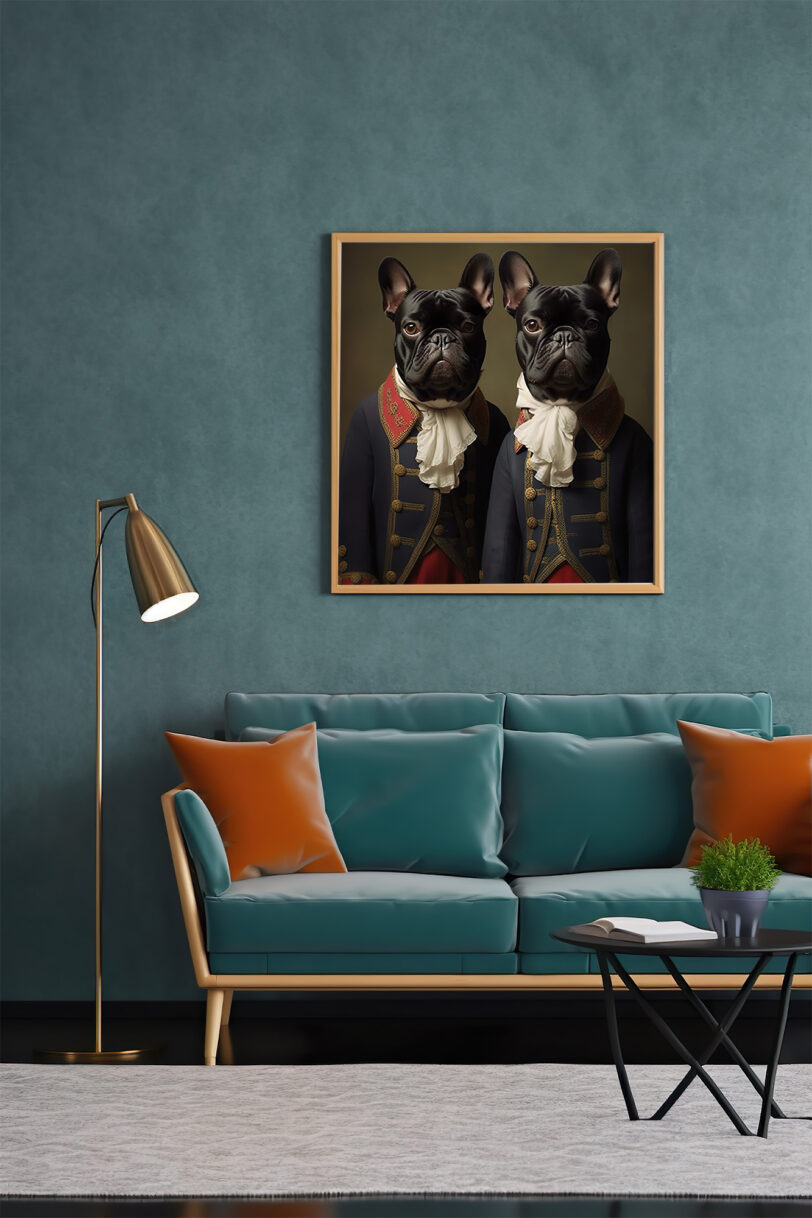 French Bulldog Deco Art Download