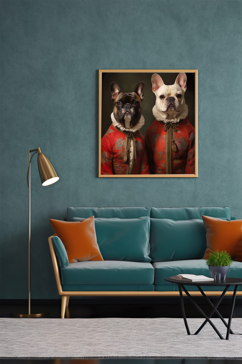 French Bulldog Deco Art Download