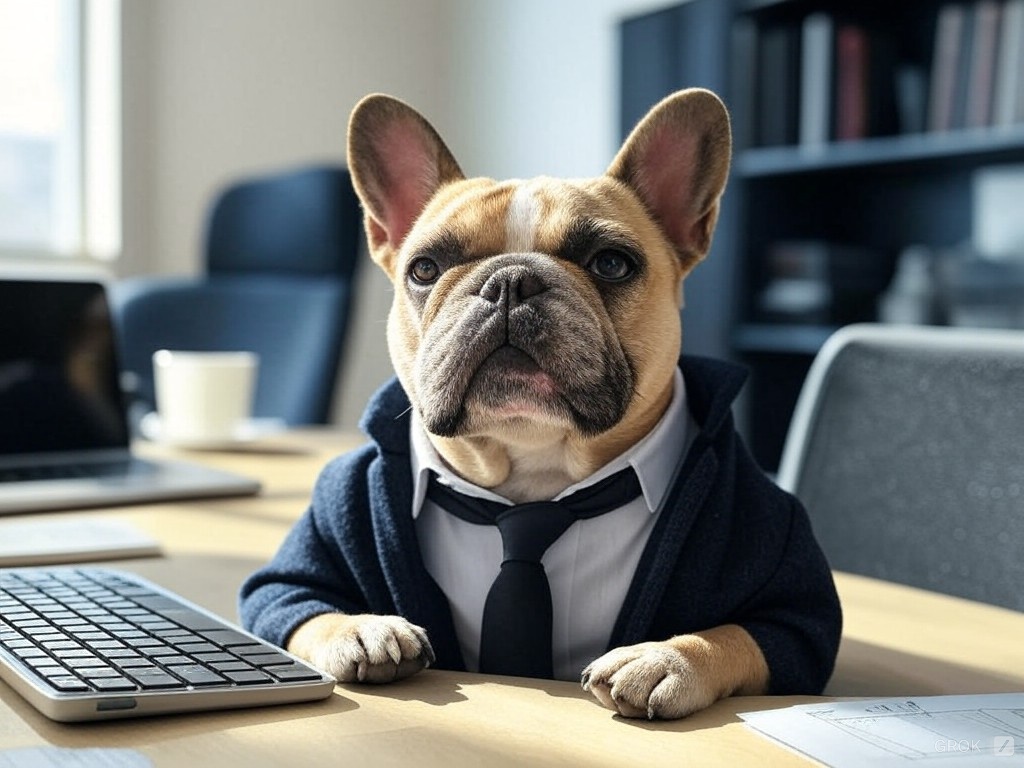 Französische Bulldoggen im Büro: Solltest Du Deinen Frenchie mit zur Arbeit nehmen? Vorteile & Herausforderungen