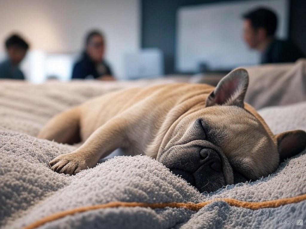 Französische Bulldoggen im Büro: Solltest Du Deinen Frenchie mit zur Arbeit nehmen? - Vorteile und Herausforderungen